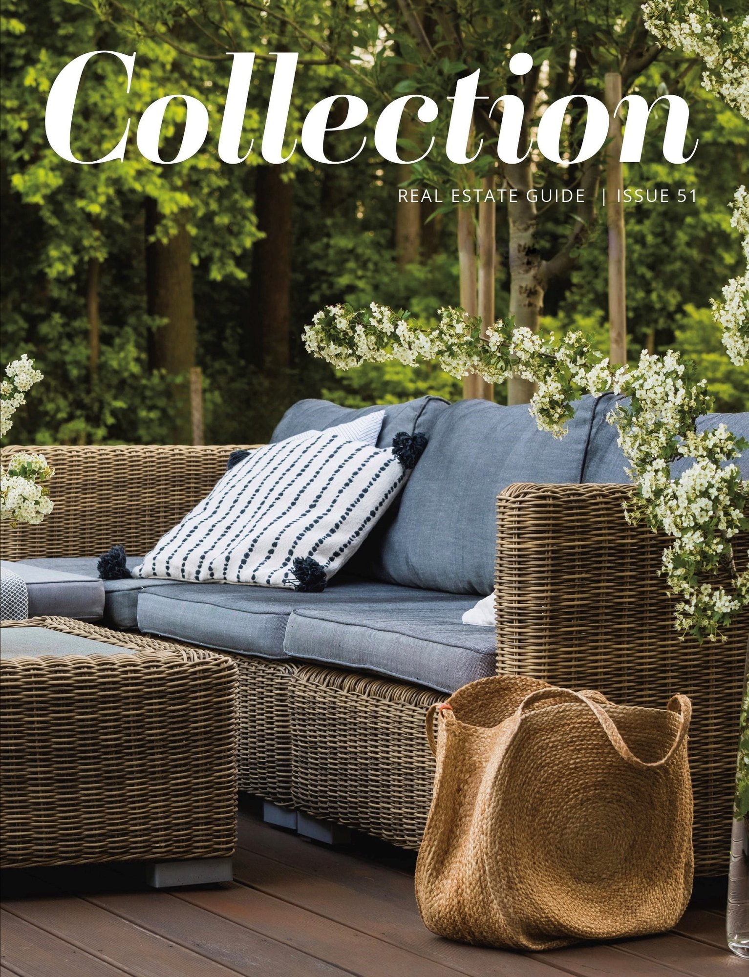 Cover of a magazine named Collection by Landmark Realty