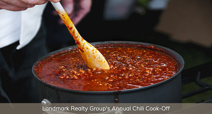 landmark realty group annual chili cook off forever home