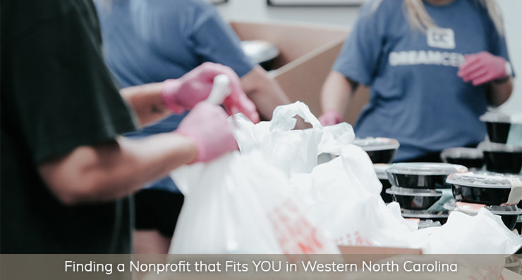 Finding a Nonprofit that Fits YOU in Western North Carolina