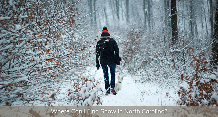 where can I find snow in North Carolina